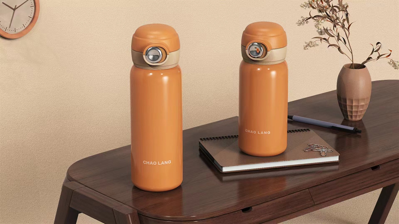 甜甜圈係列彈跳保溫(wēn)杯